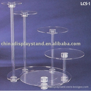 acrylic cake holder